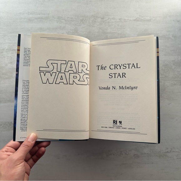 2/$50 - Star Wars - The Crystal Star, by Vonda N. McIntyre - Picture 5 of 9